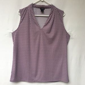Like New Ann Taylor Sleeveless Shirt SzXL